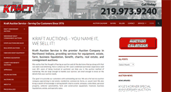 Desktop Screenshot of kraftauctions.com